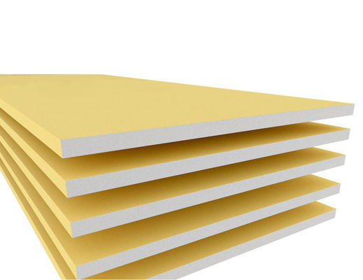 12mm先を細くされた端のガラス繊維の石膏ボードは1220mm x 2440mmを補強した