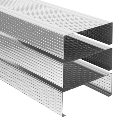 よい価格 亜鉛上塗を施してある表面処理のPlasterboardの乾式壁のアルミニウム プロフィール オンライン