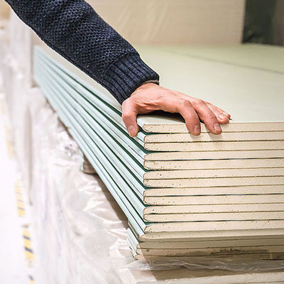 よい価格 造る天井システムのための12.5mm先を細くされた端のペーパー石膏ボード オンライン