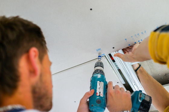 よい価格 反べと病12mmの石膏ボードシート、ホテルの図書館のための通常の石膏ボード オンライン