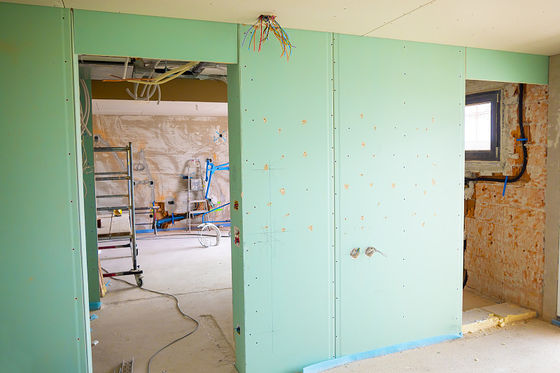 よい価格 内部壁の仕切りのための防水耐湿性石膏ボード 9mm オンライン