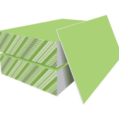 よい価格 乾式壁の隔壁システムのための防水ギプスのガラス繊維の石膏ボードのアイボリー色 オンライン