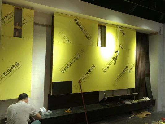 よい価格 先を細くされた端のガラス繊維は石膏ボード、ギプスに12.5 Mmの石膏ボード OEM直面した オンライン