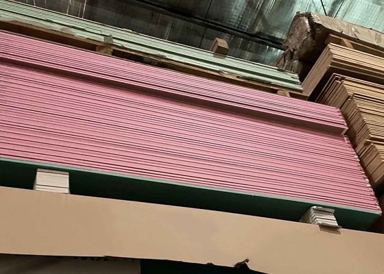 卸し売り石膏ボードの天井1220x2440mmの内部の不燃性ギプスの中心の耐火性のPlasterboard