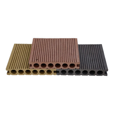 よい価格 現代的な屋外用WPCデッキ 摩擦に耐える複合デッキ 庭園テラス 歩道 防水 防滑 滑らか ブラシ オンライン